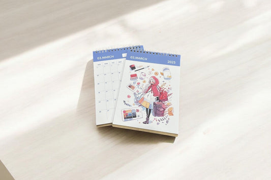桌曆｜雙面自由設計款