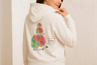 小印紅鹿｜帽Ｔ