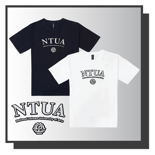 NTUA｜短T ｜學院風（白）