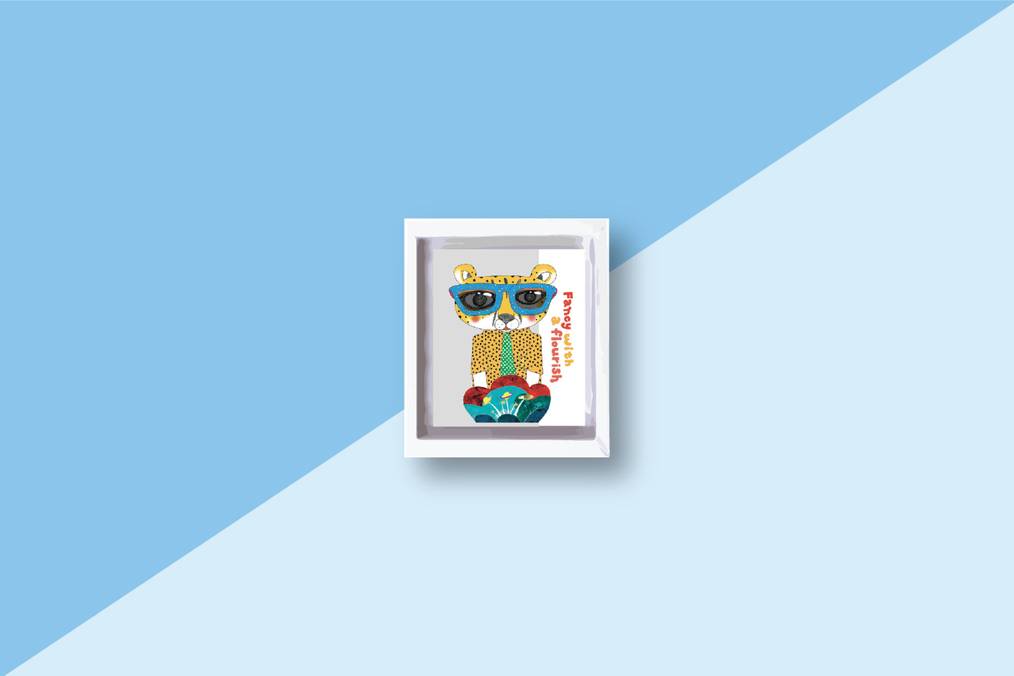 小印紅鹿｜磁鐵相框
